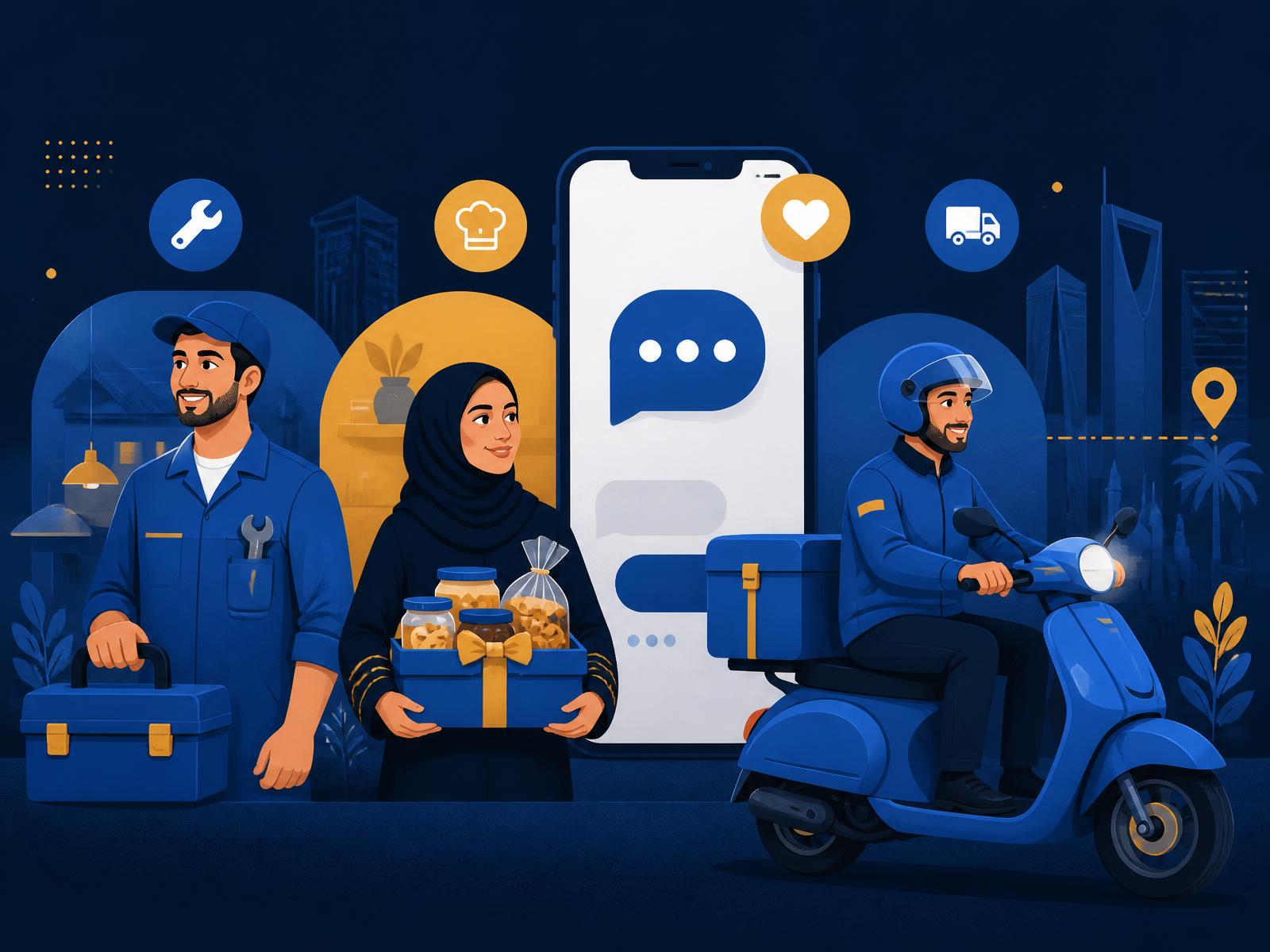 مقدمو خدمات سعوديون موثّقون
